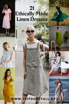 21 Ethically Made Linen Dresses For Summer