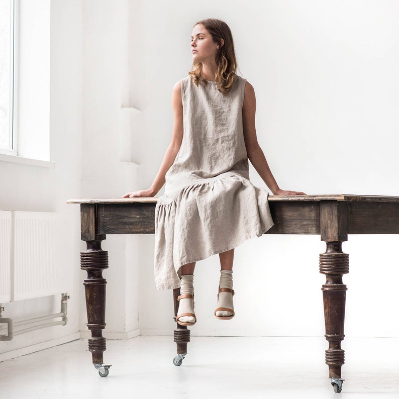 21 Ethically Made Linen Dresses For Summer