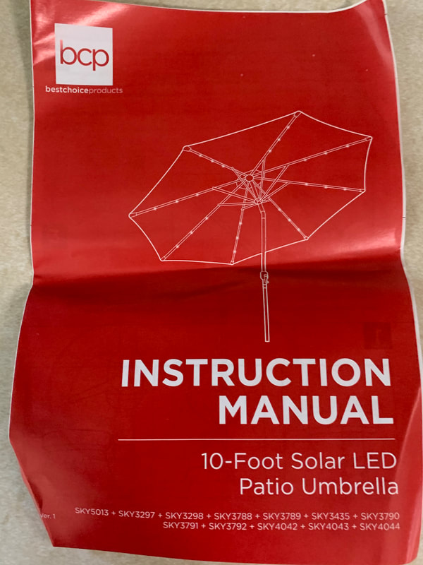 Best Choice Products 10 ft Tilting LED Light Umbrella Review