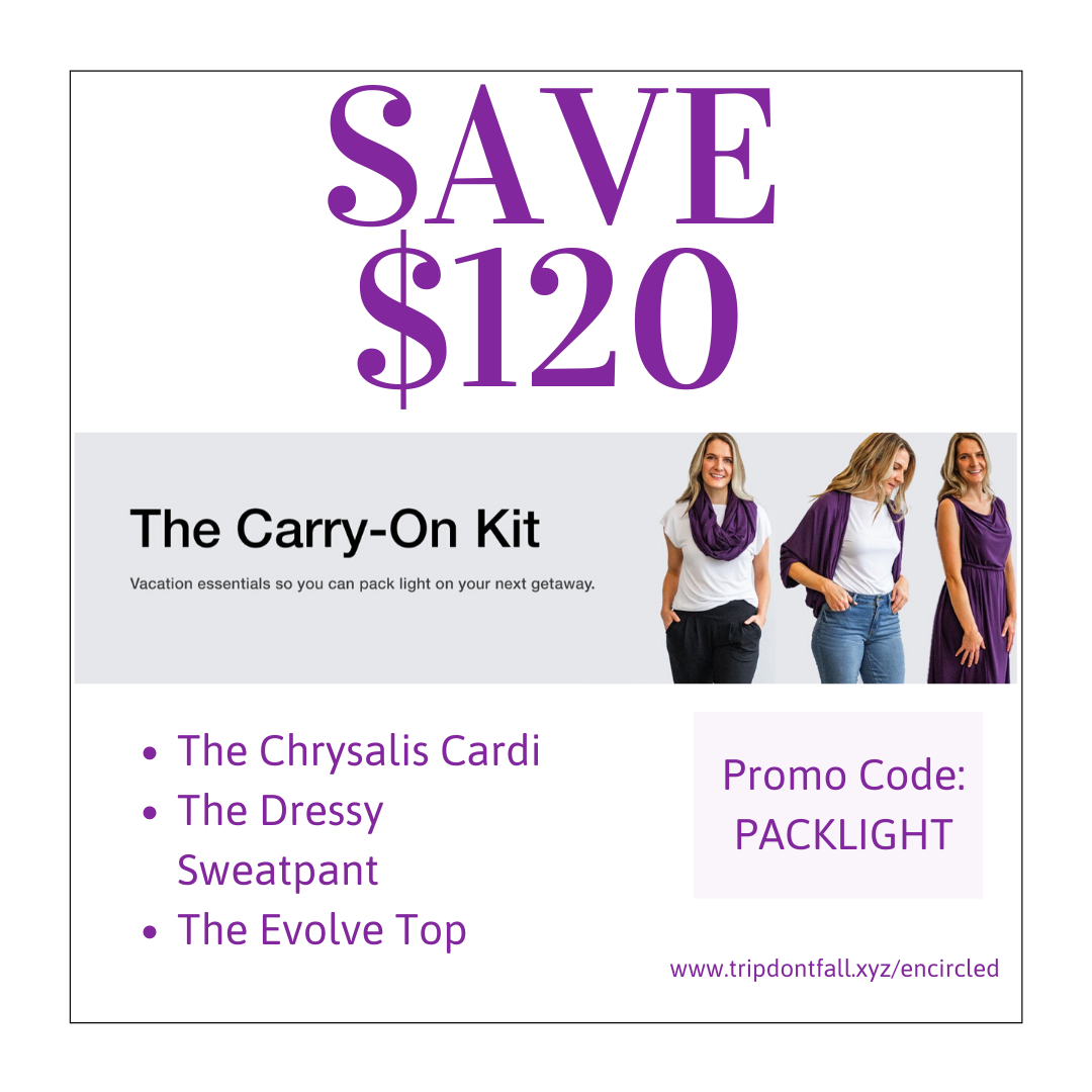 Carry On Kit Capsule Wardrobe Light Packing Travel Clothing