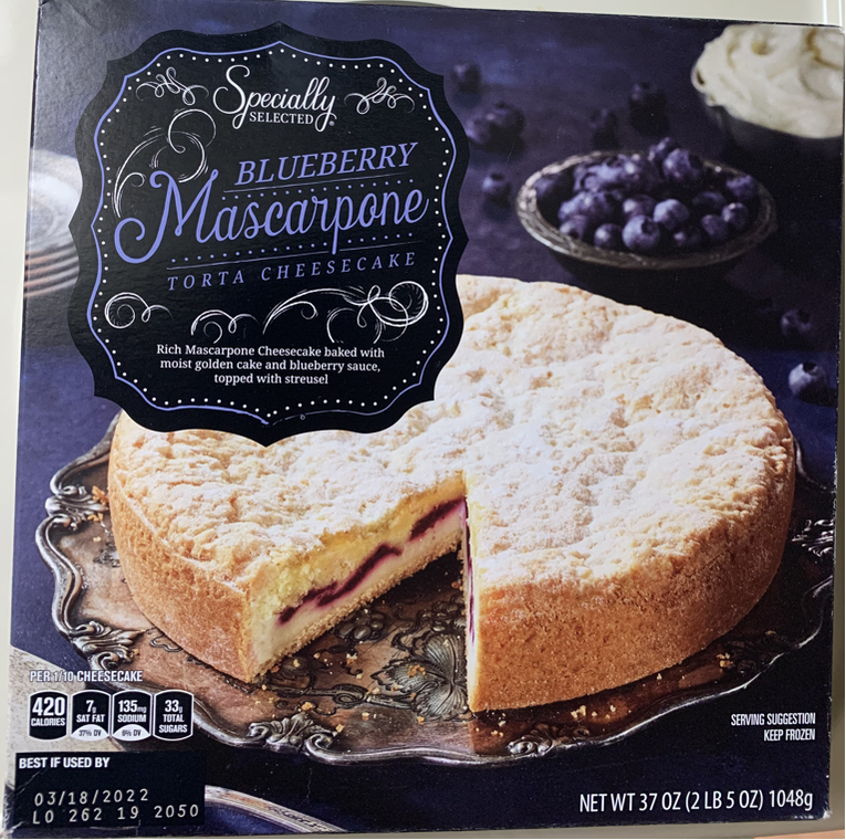 Aldi Review - Specially Selected Italian Torta Blueberry