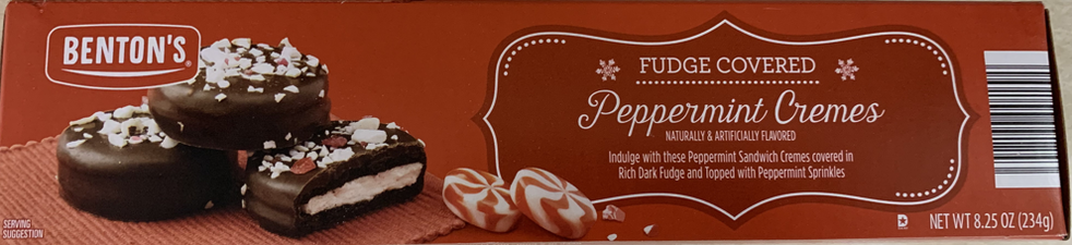 Benton's Fudge Covered Peppermint Creme Aldi Review