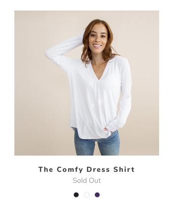 The Comfy Dress Shirt - Encircled Clothing - Sustainable Fashion Brand