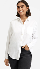 Everlane The Double Gauze Relaxed Shirt Review Capsule Wardrobe Staples