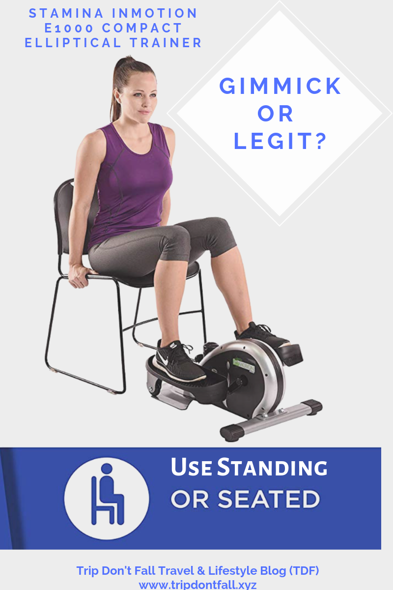 Workout At Home Stamina Inmotion E1000 Compact Elliptical Trainer Review