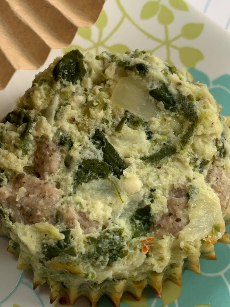 Aldi Review Whole & Simply Turkey Sausage & Spinach Omelet Breakfast Bites Review