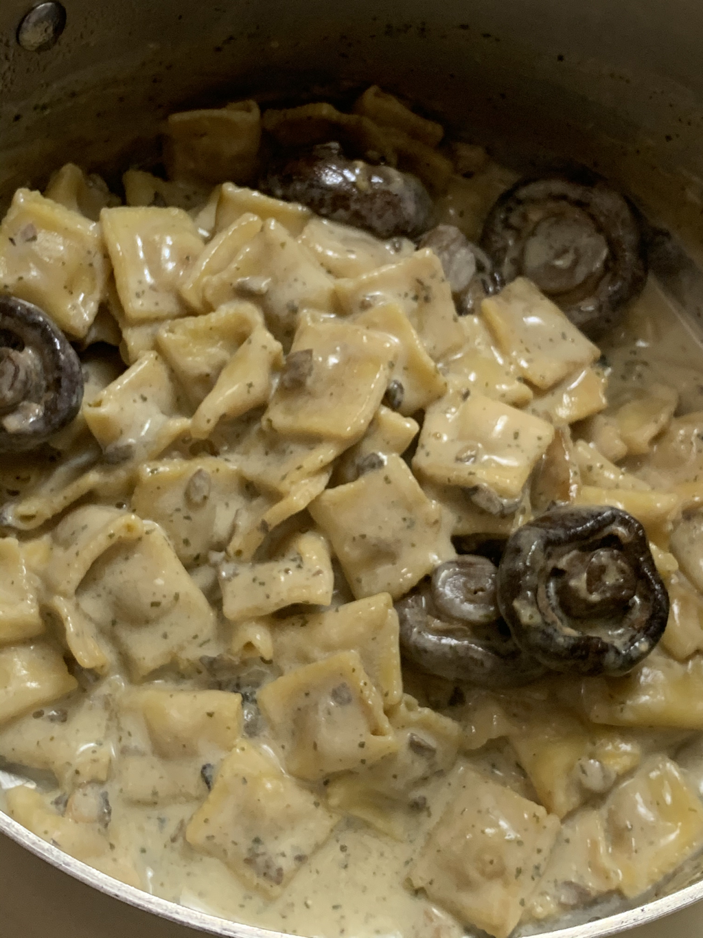 Aldi Review Priano Wild Mushroom Raviolini - Cooking