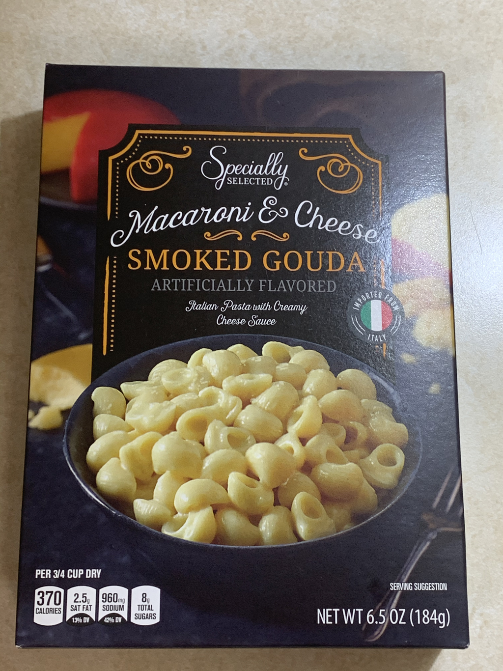 Specially Selected Smoked Gouda Macaroni Cheese Aldi Review - Nutrition Facts & Ingredients 