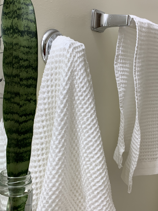 Review Quince Organic Turkish Cotton Waffle Towels 