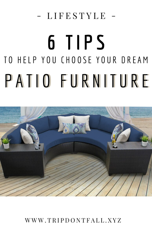 Tips For Buying Patio Furniture 