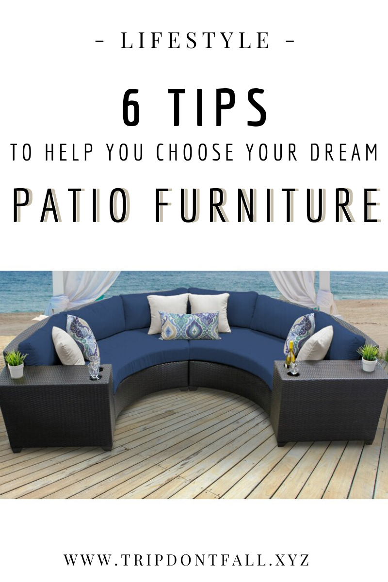 How To Choose Patio Furniture