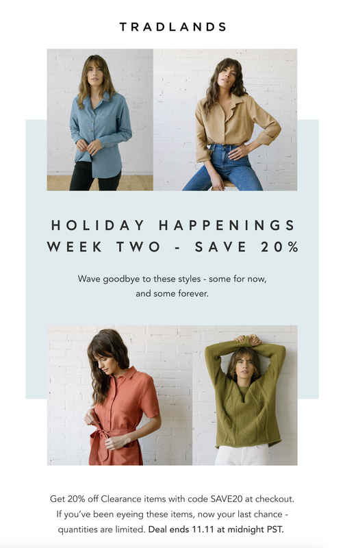 Tradlands Sale 20% Off Clearance with code SAVE20
