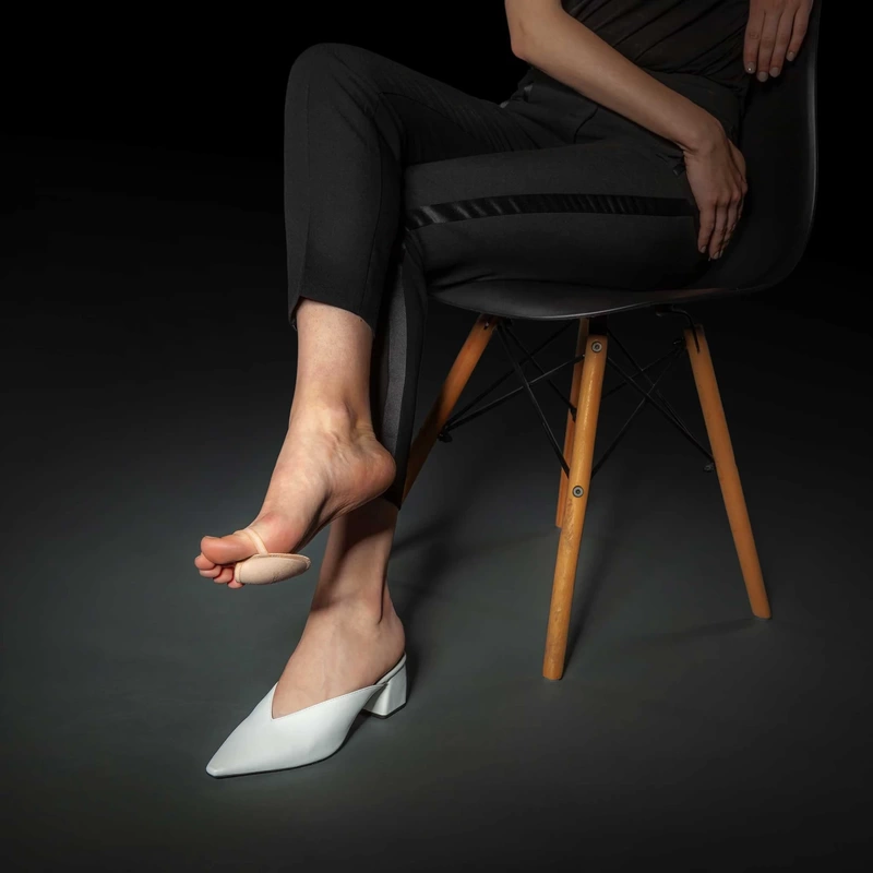 Sheec no-show socks for heel lovers, cushion for ball of foot pain