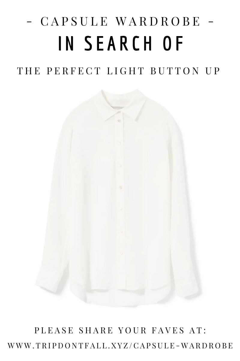 In search of the perfect button up