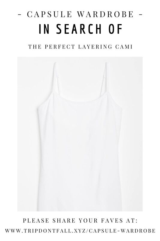 Capsule Wardrobe Basics: In Search Of  The Perfect Layering Cami - One Quince Silk Cami Review